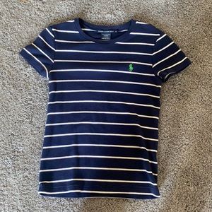 Ralph Lauren sport striped tee - women’s size M